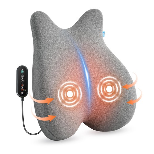 Heated lumbar support cushion - support,