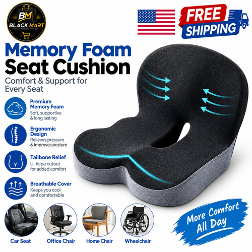 Memory foam seat cushion - seat,