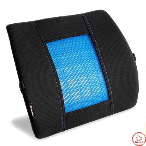 Gel lumbar cushion - gel,