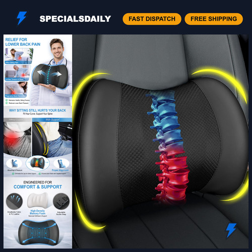 Lumbar support pillow - lumbar, for