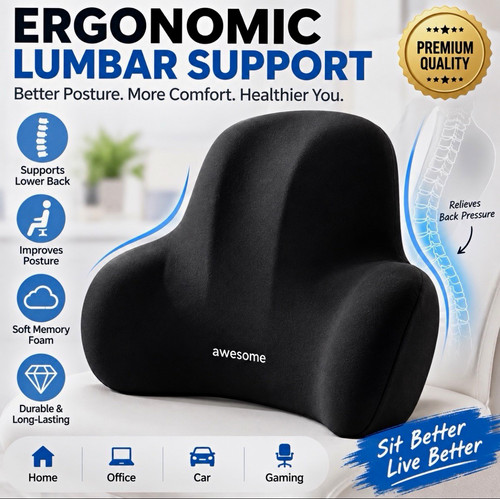 Ergonomic seat cushion - ergonomic,