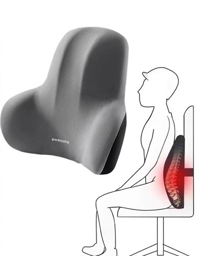Ergonomic memory foam lumbar - ergonomic,