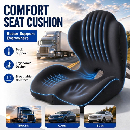 Memory foam seat cushion - foam,