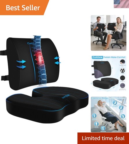 Seat cushion and lumbar - and,