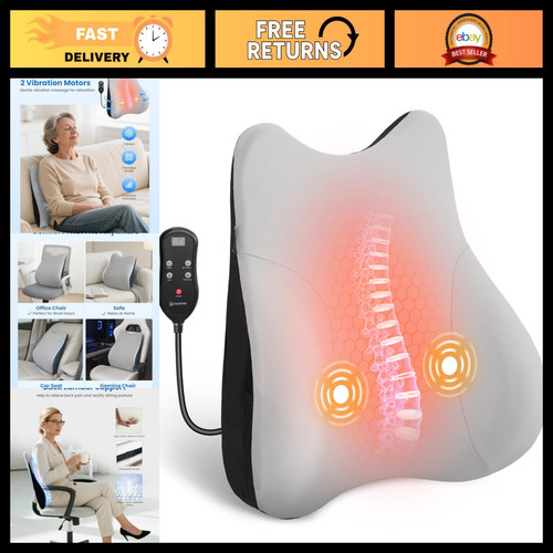 Heated lumbar support pillow - lumbar,