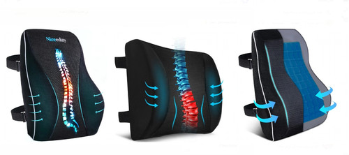 Memory foam lumbar - foam,