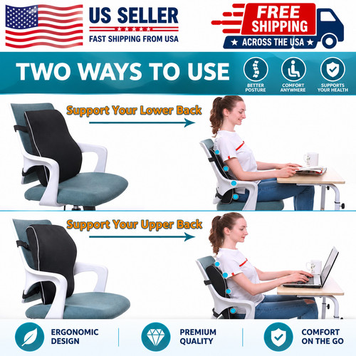 Memory foam lumbar - foam, support