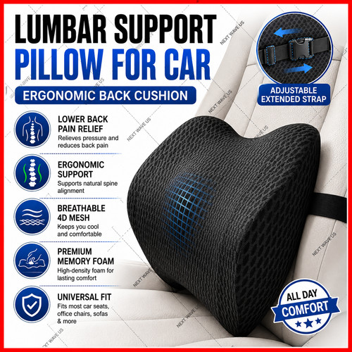 Foam lumbar support - support, cushion