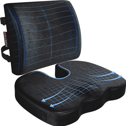 Ergonomic memory foam lumbar - ergonomic,
